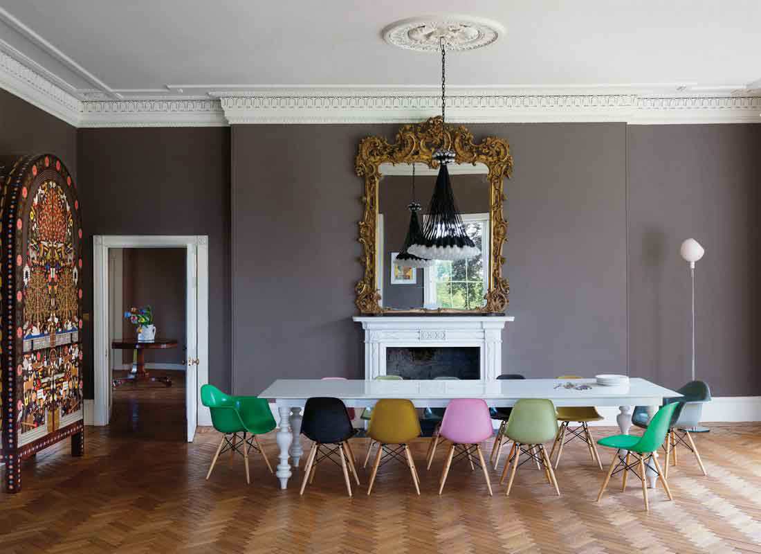 Ambiente Com cadeira Eames varias cores-imagem-1